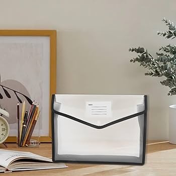 Amazon | Operitacx プラスチック ファイル フォルダー 2枚